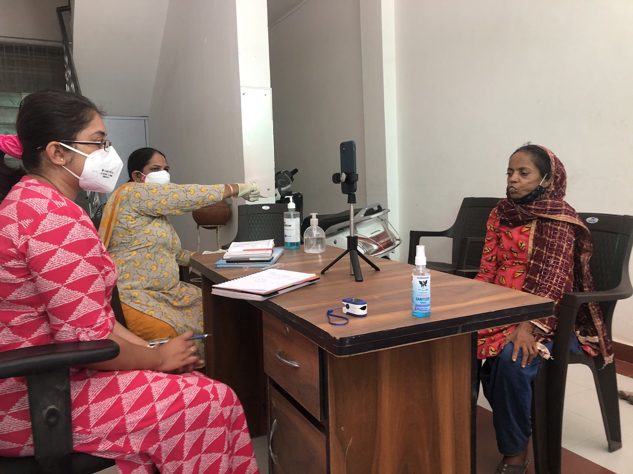 Ankita's work as an activist during the second wave of COVID-19 in India